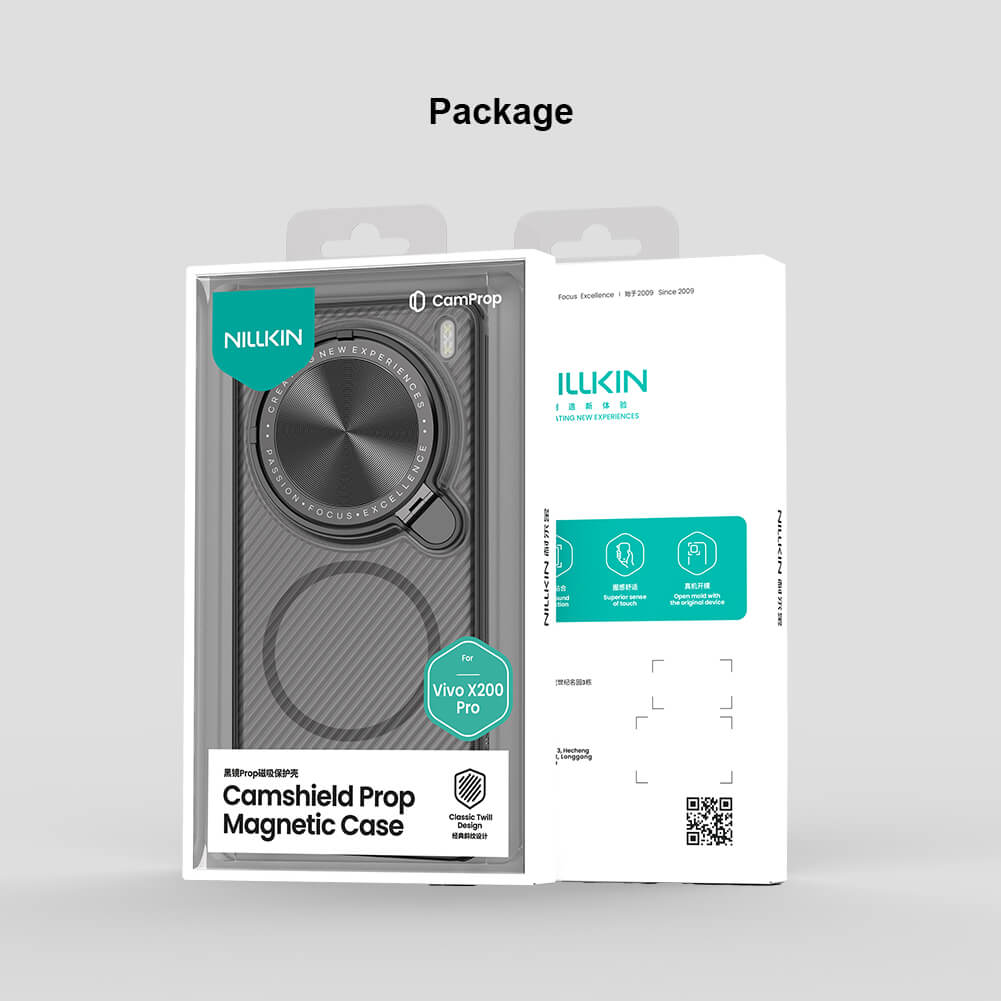 Nillkin Camshield Prop Magnetic Clear version Camera protective cover case for Vivo X200 Pro